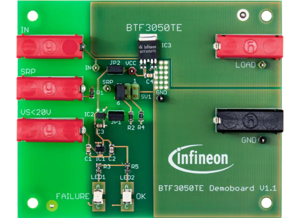 英飞凌技术BTF3050TE演示板的介绍、特性、及应用