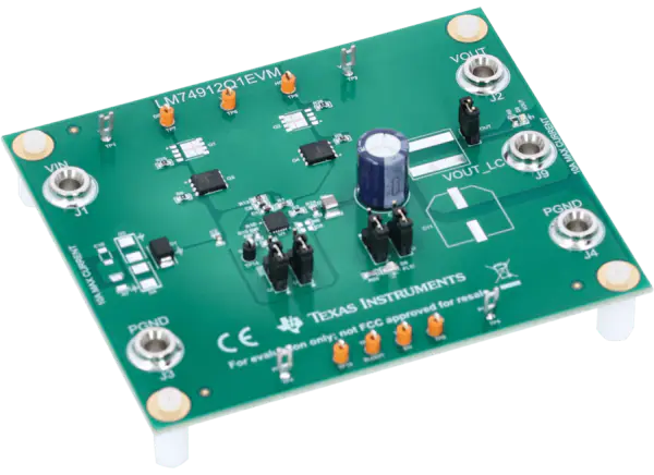 德州仪器LM74912Q1EVM评估模块的介绍、特性、及应用
