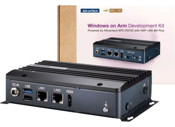 研华EPC-R3720 Edge AI Box Windows on Arm 开发套件的介绍、特性、及应用