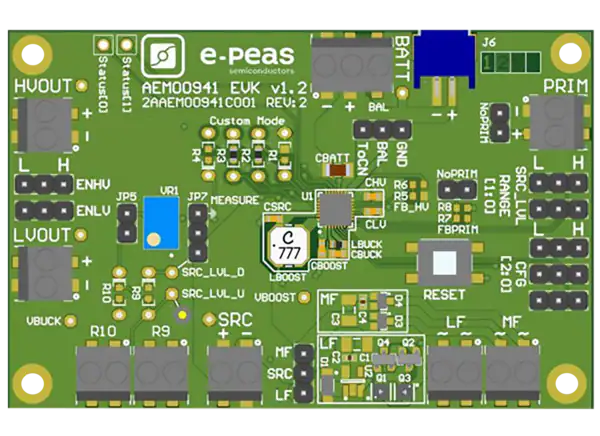 e-peas AEM00941集成电路的介绍、特性、及应用