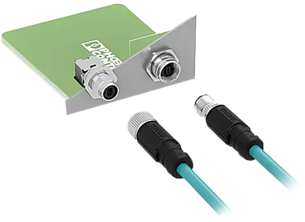菲尼克斯联系ONEPAIR SPE M12连接器和电缆的介绍、特性、及应用