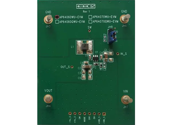 二极管公司AP64060Q评估板的介绍、特性、及应用