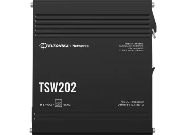 Teltonika TSW202管理PoE+以太网交换机的介绍、特性、及应用