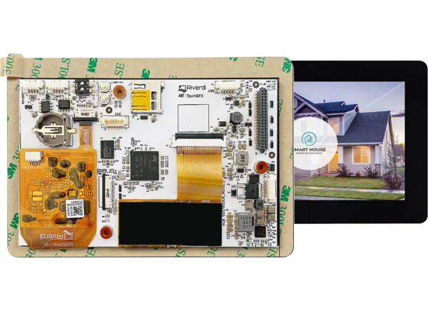 Riverdi RVT50HQSNWCO1 STM32 5“TFT显示器的介绍、特性、及应用