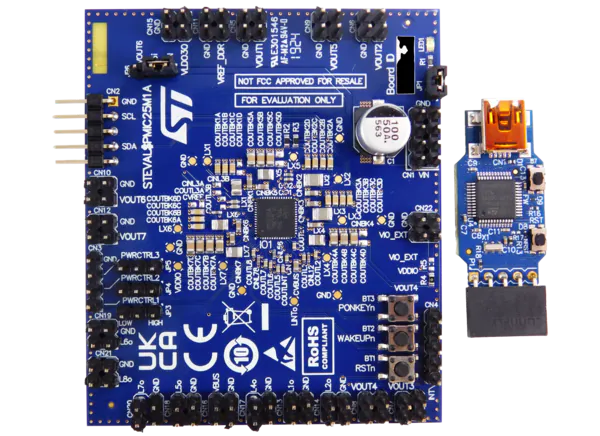 意法半导体STEVAL-PMIC25V1评估板的介绍、特性、及应用