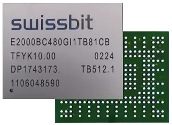 Swissbit E2000/E2600工业PCIe BGA ssd盘的介绍、特性、及应用