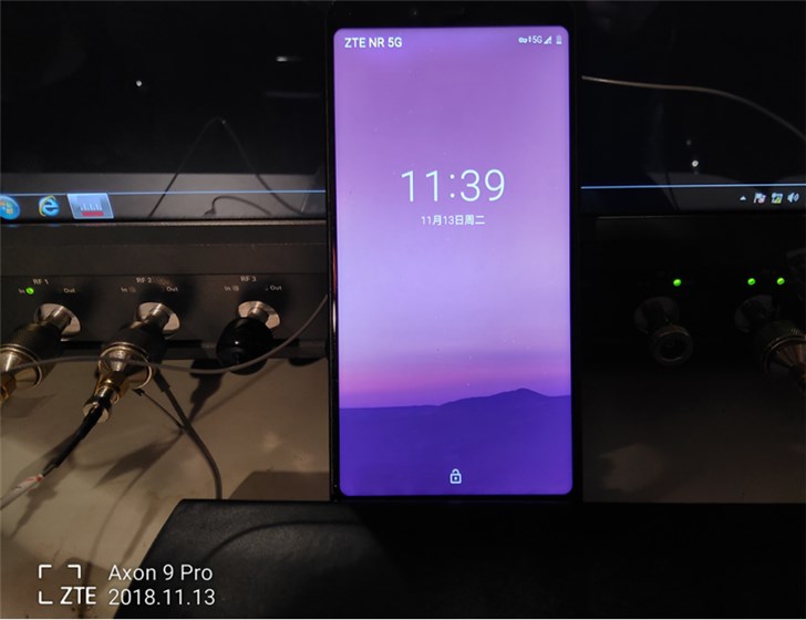 中兴实现5G呼叫、5G上网、5G微信收发！