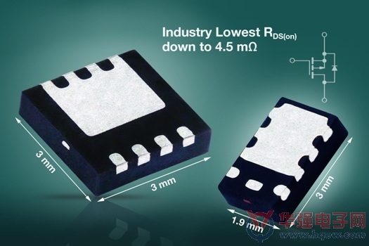 Vishay P沟道Gen III MOSFET具有业内最低导通电阻