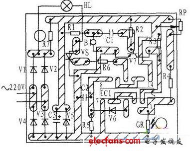 制作声光双控延迟节能灯