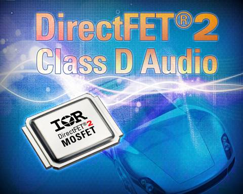 IR推出汽车用DirectFET2功率MOSFET系列