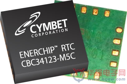 Cymbet推出最小内置电源的超低功耗RTC