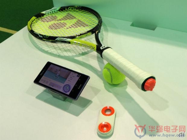 索尼网球传感器开售 录数据连手表样样精通