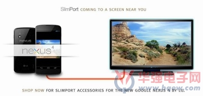 Google Nexus4采用硅谷数模SlimPort接口技术