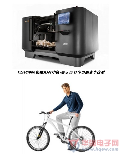 工业级1:1尺寸3D打印机Objet1000即将问世