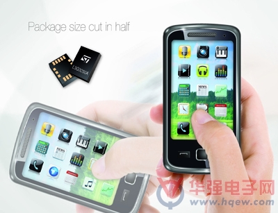 意法半导体推出全球最小的3轴陀螺仪