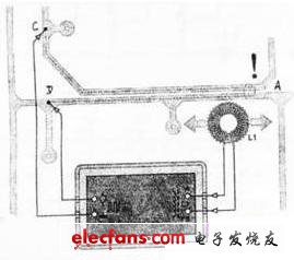 实用印制板短路检测器电路