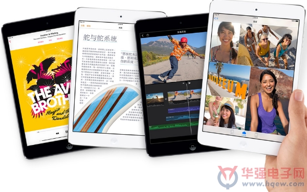 苹果发布第二代iPad mini 屏幕、处理器升级巨大