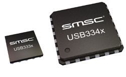 SMSC推出新型收发器支持 USB-IF 电池充电规范