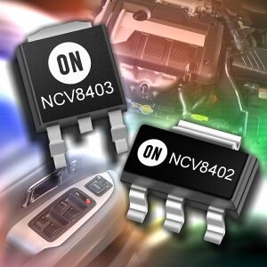 符合汽车标准的自保护低端NCV840x系列MOSFET