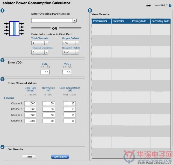 Silicon Labs在线功耗计算器简化隔离产品选择和系统设计