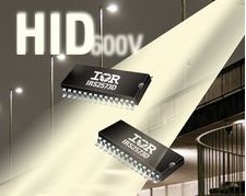 IR推出功能齐全的IRS2573DS HID 镇流器控制IC