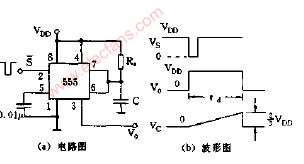 单稳态触发器电路图