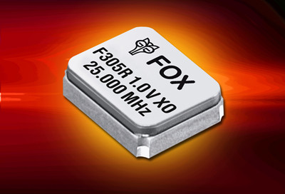 Fox提供采用新型紧凑封装的1V低耗电量振荡器产品