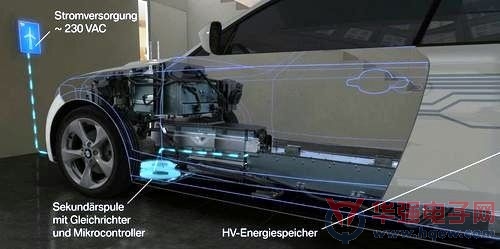 宝马奔驰共推电感式车辆充电系统结构