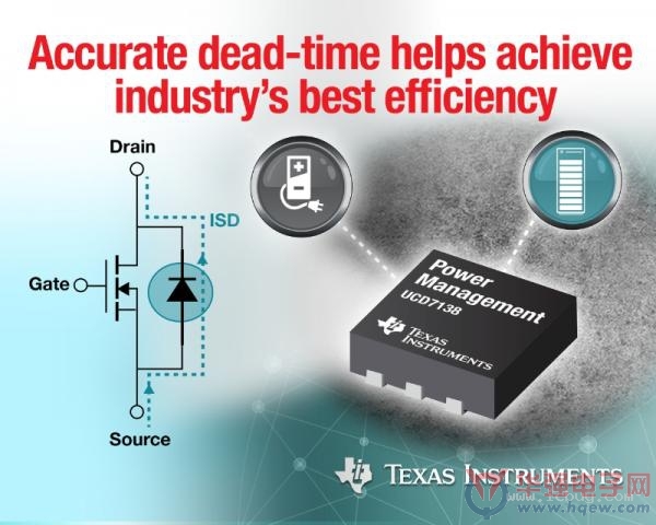 TI 发布数字电源芯片组可智能优化死区时间