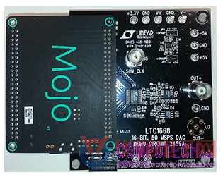凌力尔特50Msps、16位元DAC展示板具备Mojo