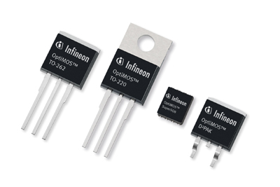 英飞凌推出性能领先业界的200V和250V OptiMOSTM系列器件