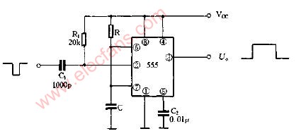 555单稳态典型电路图