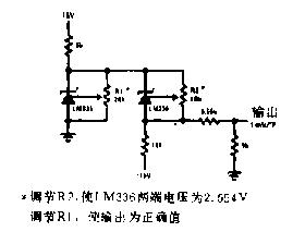 以低位参考点的华氏温度计电路设计图
