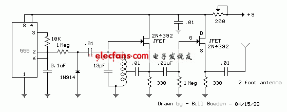 灯塔调频广播发射机电路设计图