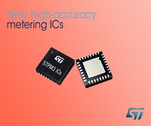 意法半导体(ST)发布新智能电表芯片，确保电费帐单的高准确度