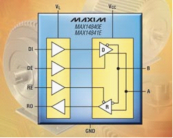 Maxim推出高速、半双工RS-485收发器