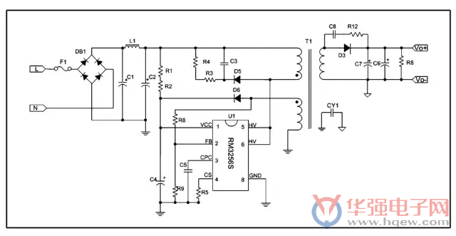 高性能RM3256S-5V/1A六级能效智能手机充电器