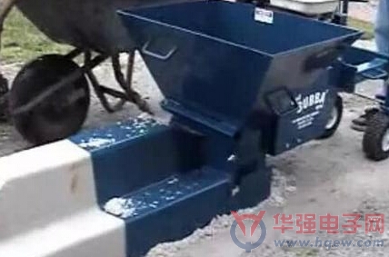3D打印的公路防撞墙