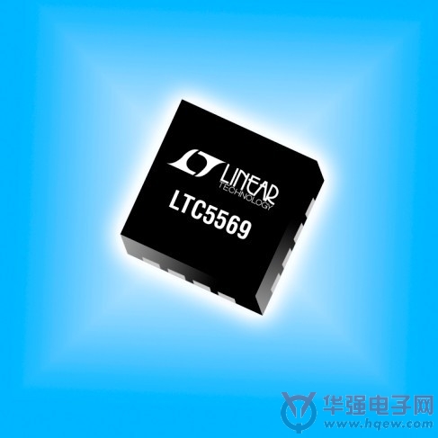 凌力尔特推出双通道高性能RF混频器LTC5569