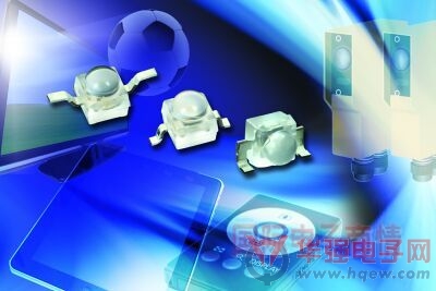 Vishay发布具有广角凸透镜的高速红外发射器