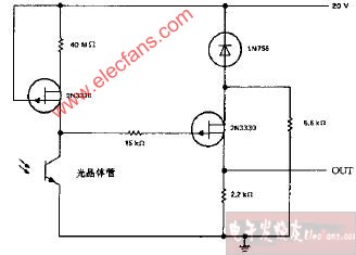 低电平检测器和测量放大器电路图