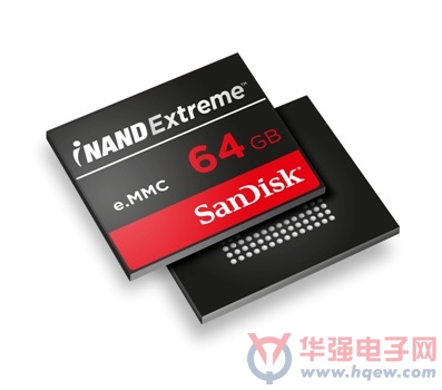 闪迪新一代 iNAND EXTREME 嵌入式闪存加快旗舰级安卓智能手机与平板电脑响应速度