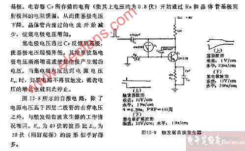 触发式锯齿波发生器2电路图