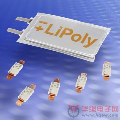 TE Connectivity推出用于超薄便携设备的锂聚合物电池的热保护器件
