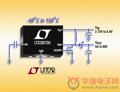 凌力尔特推出LTC3872的H级版本控制器