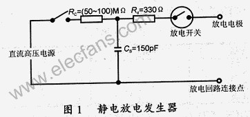 静电放电发生器及电路