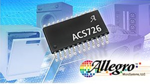 Allegro推出新型电位隔离电流传感器 IC ACS726