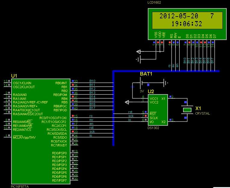 基于STM32对DS1302的驱动