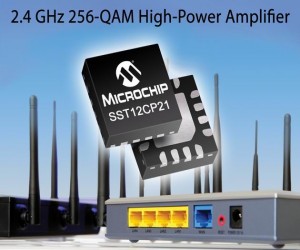 Microchip推出最新2.4GHz 射频高功率放大器SST12CP21