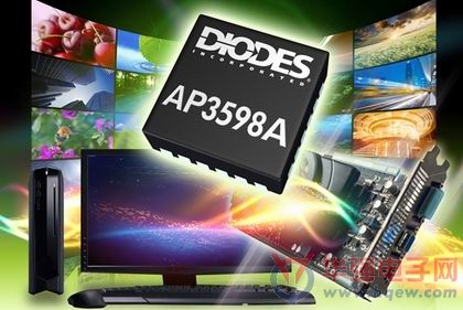 Diodes推出双相同步整流降压控制器AP3598A
